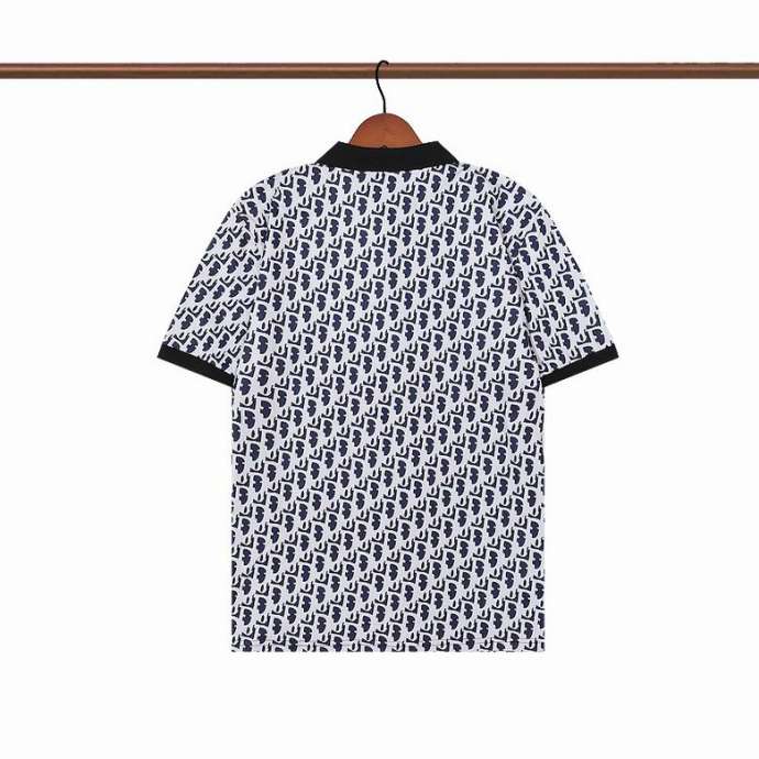 Dior Polo Shirt Short _SKUDiorM-2XL01720127